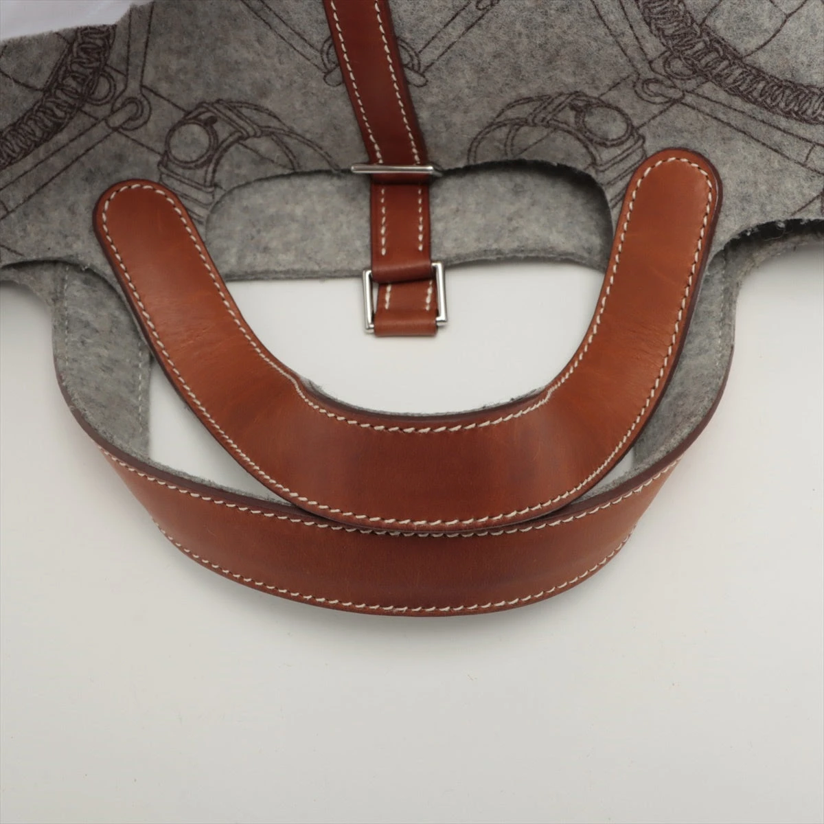 エルメス ピコタン タッチ PM ヴォーバレニア フェルト グレー