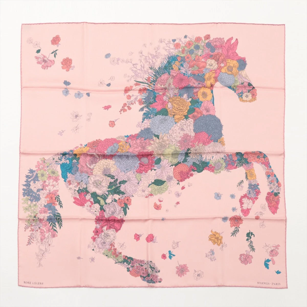 エルメス カレ90 Robe Leger ローブ レジェール スカーフ シルク