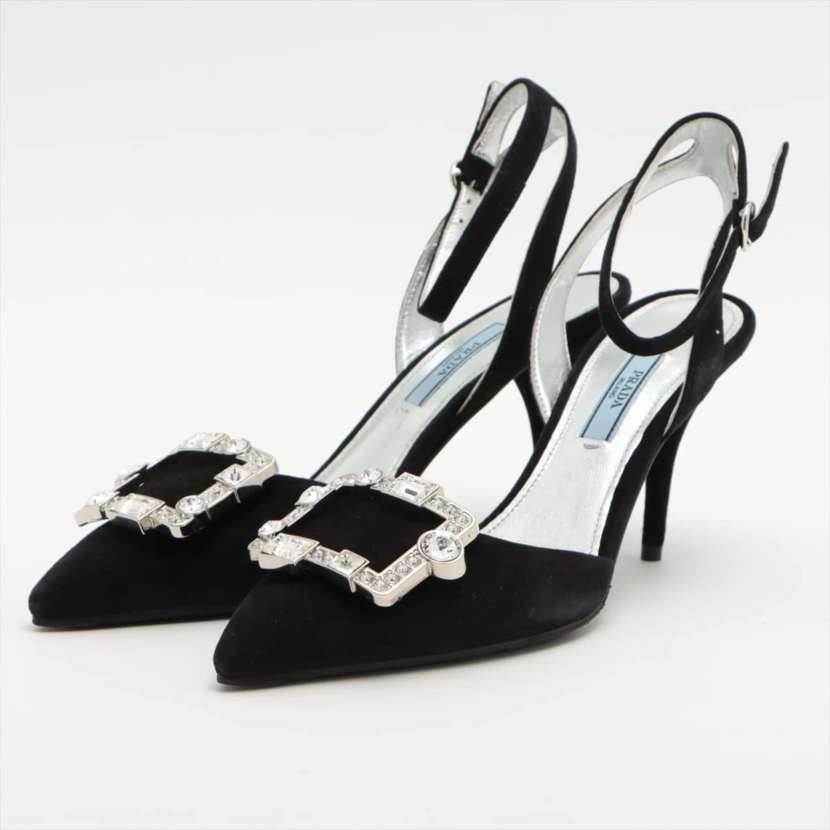 【新品・未使用】PRADA スウェード シューズ パンプス レディース 楽天市場】スエード パンプス（ブランドプラダ）の通販