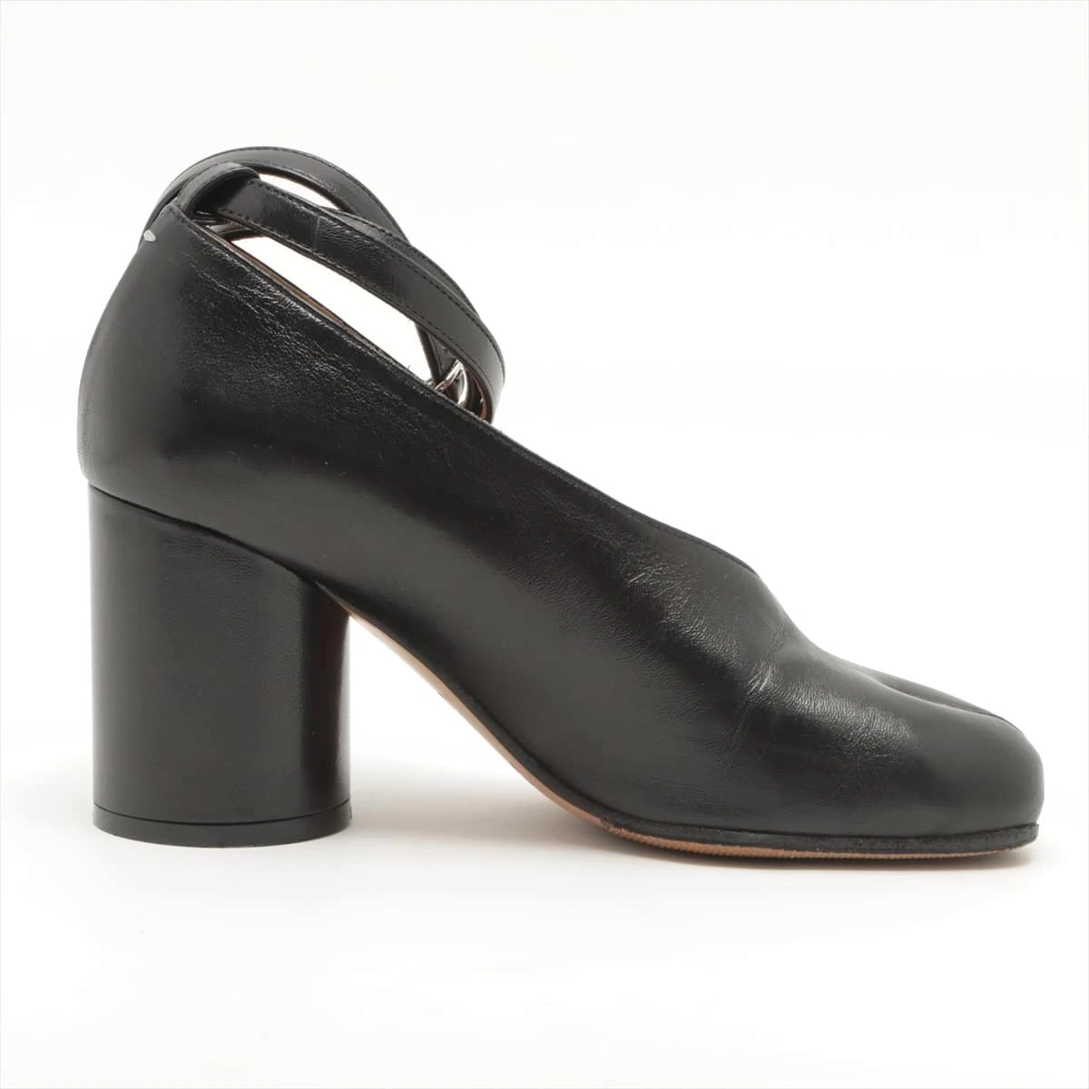 ☆未使用 メゾンマルジェラ レザー 編み込み ハイヒール パンプス イタリア製 メゾン マルジェラ MAISON MARGIELA S58WL0217 P3753 パンプス