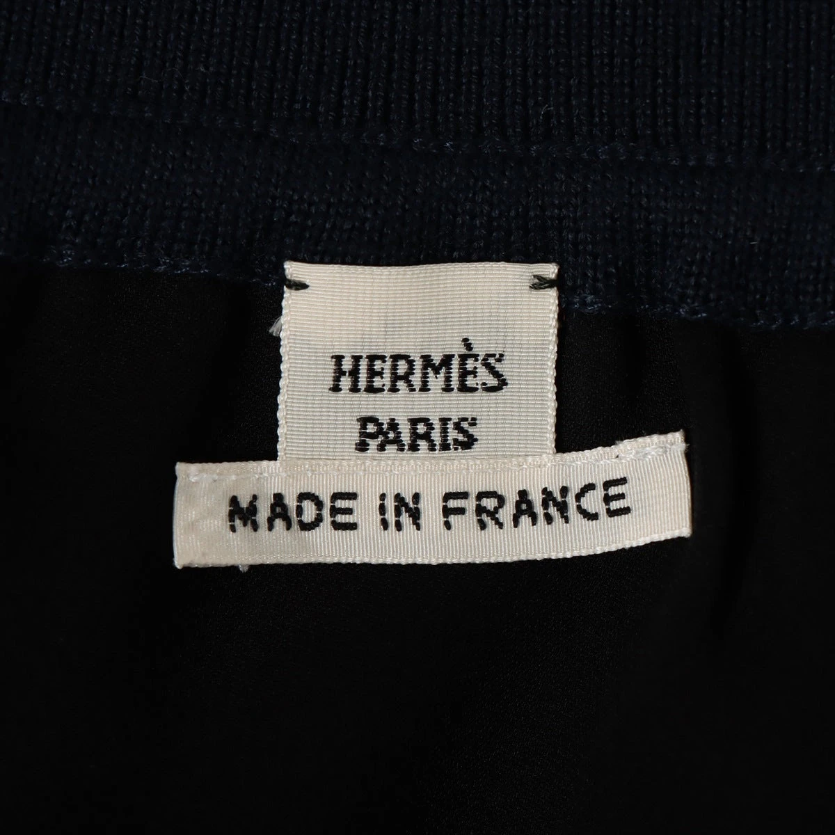 エルメス レーヨンスカート HERMES エルメス ラップスカート レーヨン/シルク ブラック