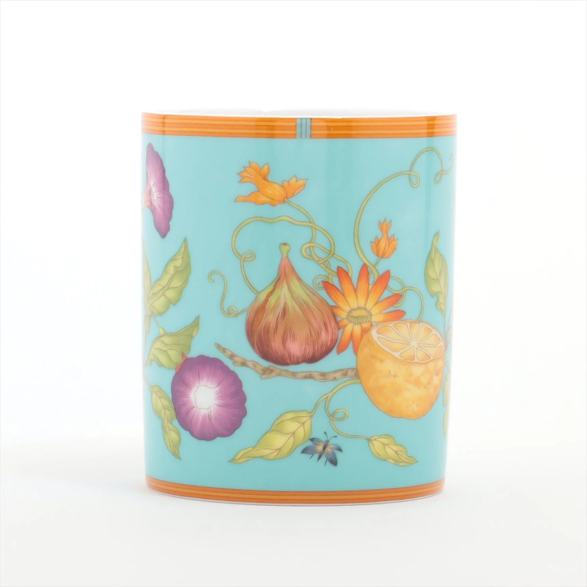エルメス シエスタアイランド マグカップ 陶器 ブルー A1964946｜中古