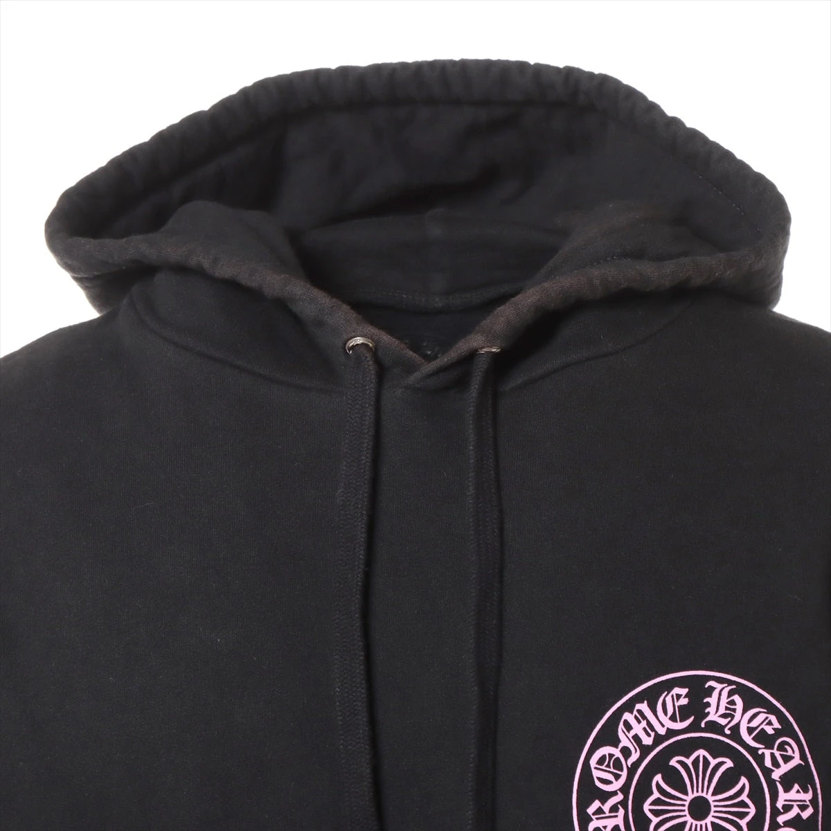 CHROME HEARTS◆ホースシュー パーカー Web限定 ブラック/ピンク CHROME HEARTS◇ホースシュー パーカー Web限定 ブラック/ピンク