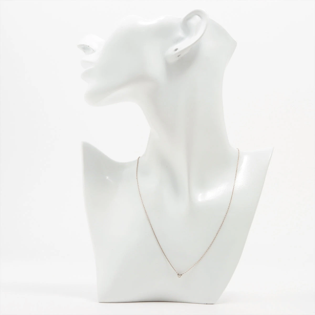 ティファニー バイザヤード ネックレス 925 1.5g シルバー キズ、変色