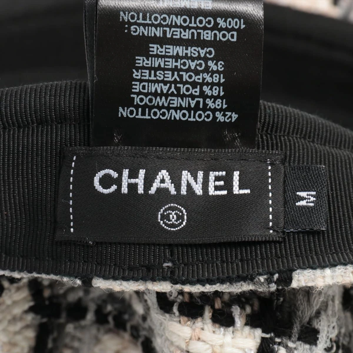 CHANEL ココマーク祭り　サイドりぼんキャスケット CHANEL ココマーク祭り サイドりぼんキャスケット