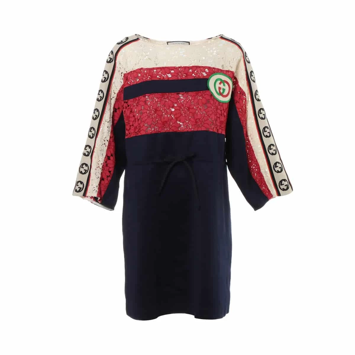 あ*る様 GUCCI 希少 ワンピース スウェット シェリーライン 花柄