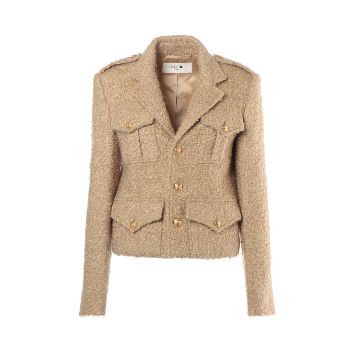 CELINE セリーヌ　シャスールジャケット CELINE セリーヌ シャスールジャケット CHASSEUR JAKET ノー