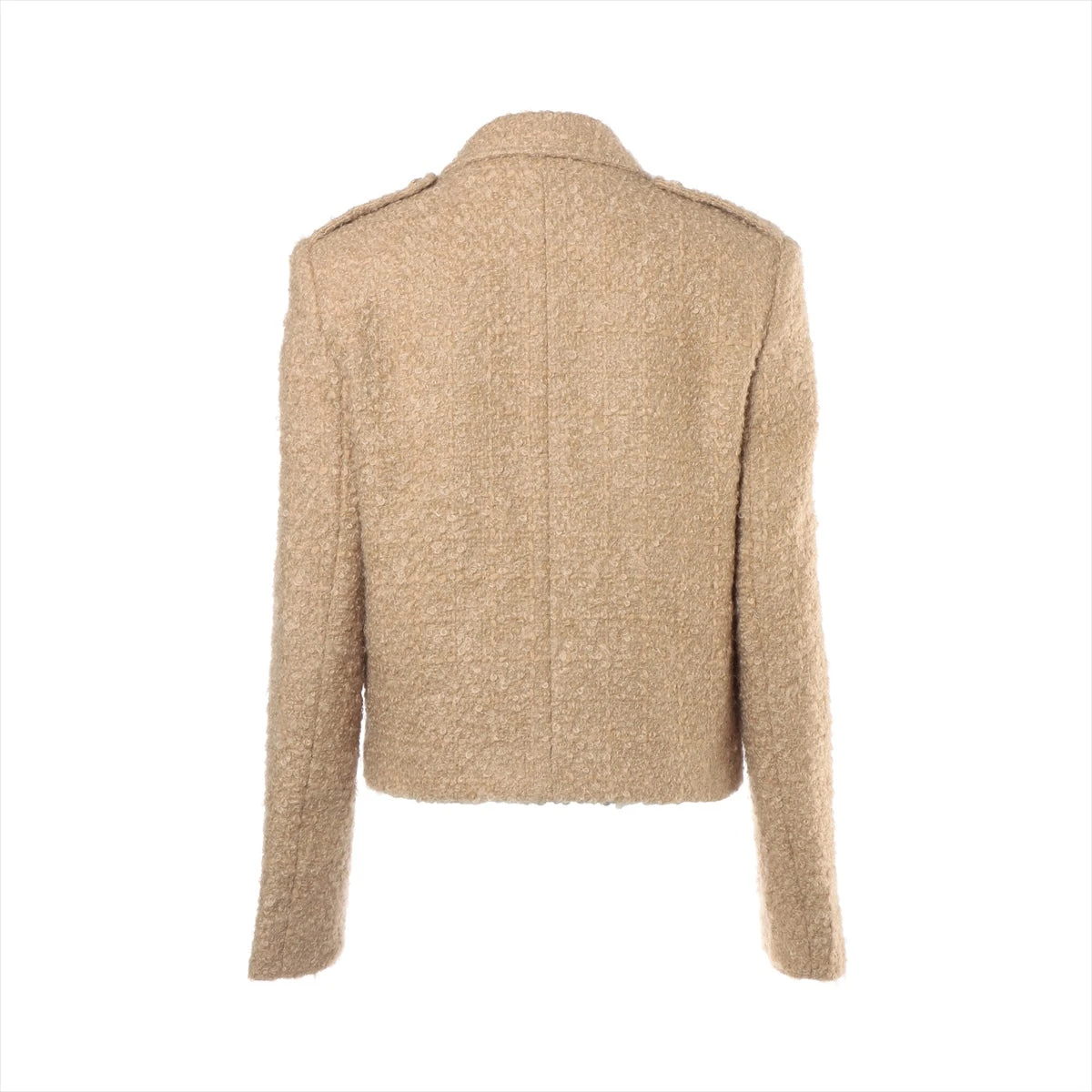 CELINE ベージュ ウールショートジャケット CELINE ベージュ ウールショートジャケット CELINE ベージュ