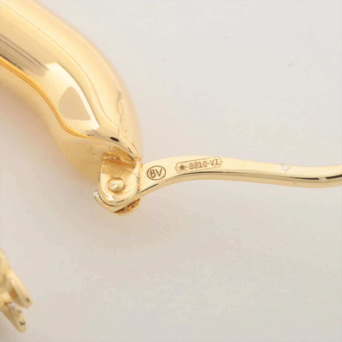 ボッテガヴェネタ チェーン ピアス(両耳用) 925 17.0g ゴールド