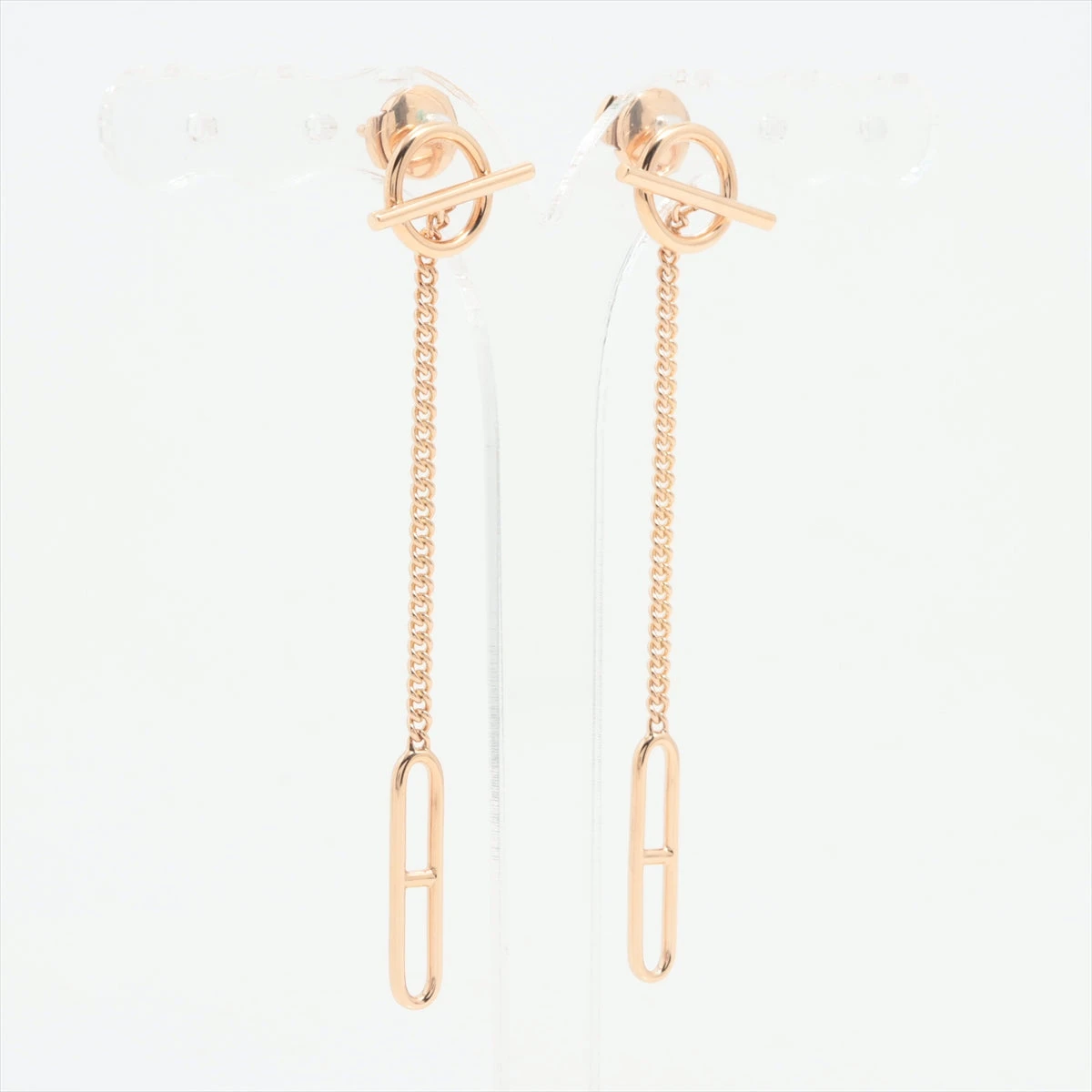 エルメス エシャペ ピアス 750(PG) 5.9g A1814062｜中古ブランド品