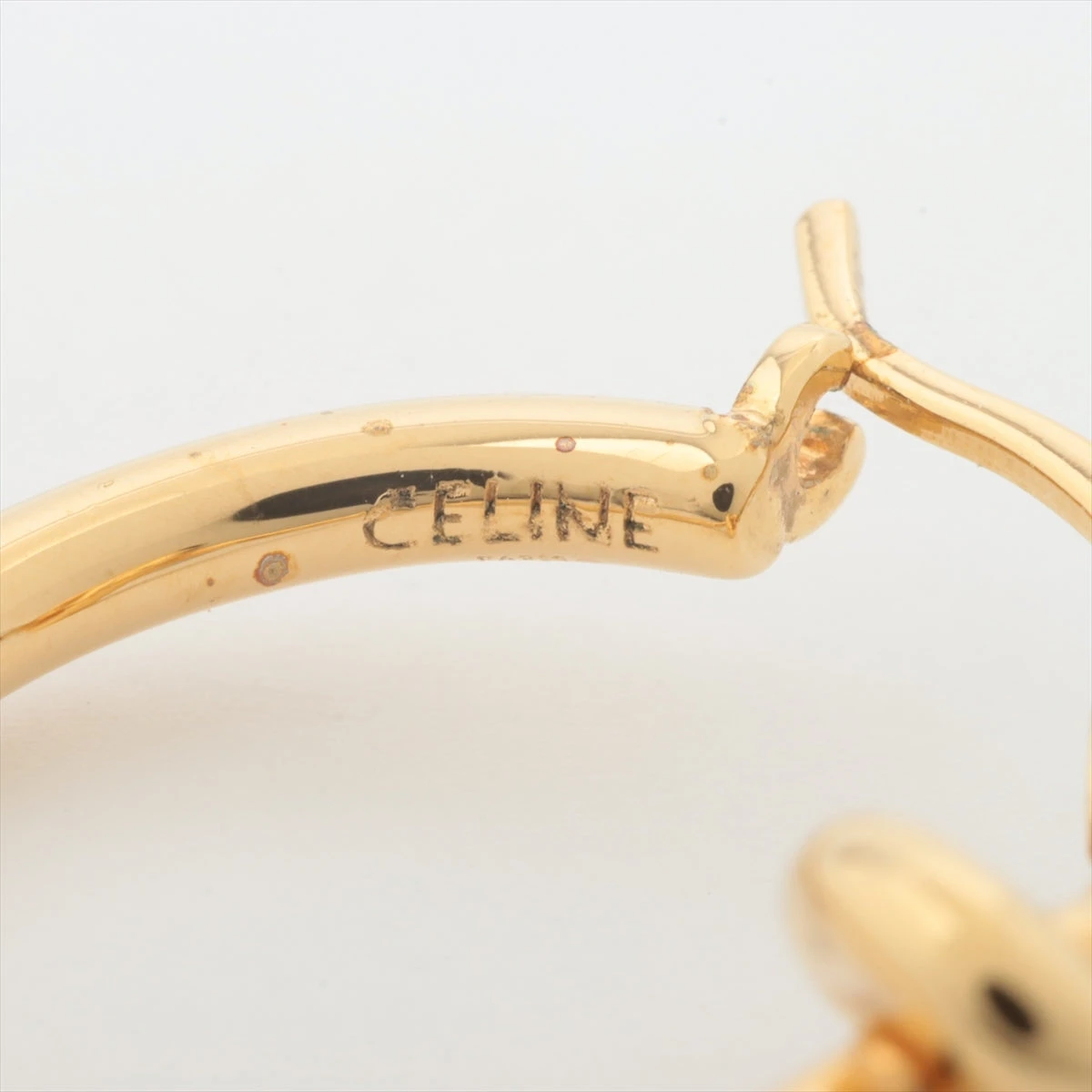 CELINE セリーヌ　ゴールド ノットピアス 楽天市場】CELINE セリーヌ ノット スモール フープ ピアス 金色