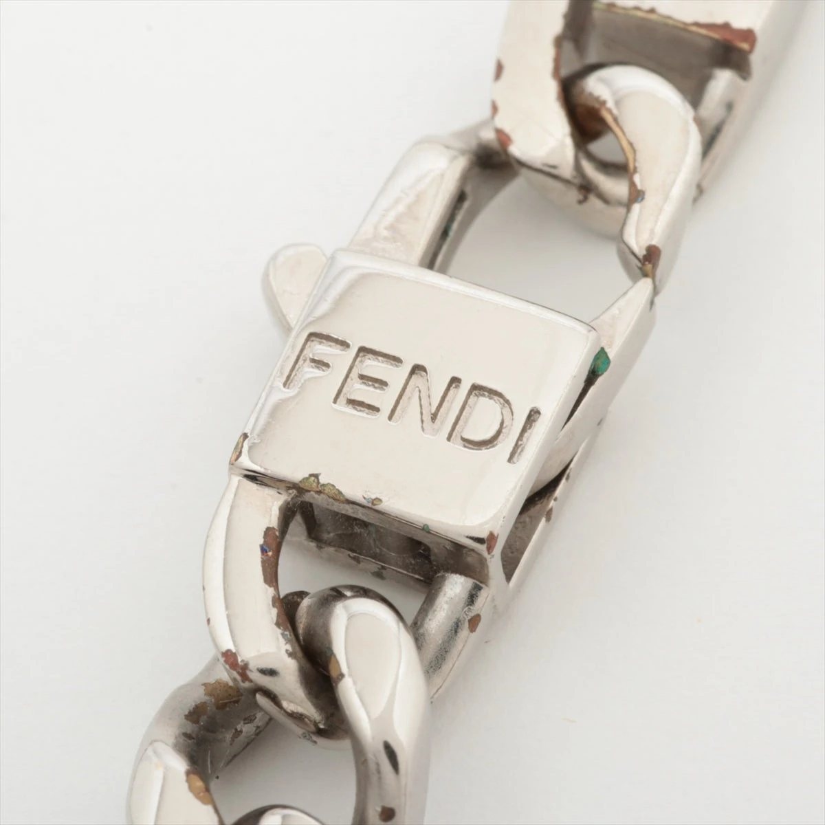フェンディ オーロック ネックレス GP シルバー A1969195｜中古