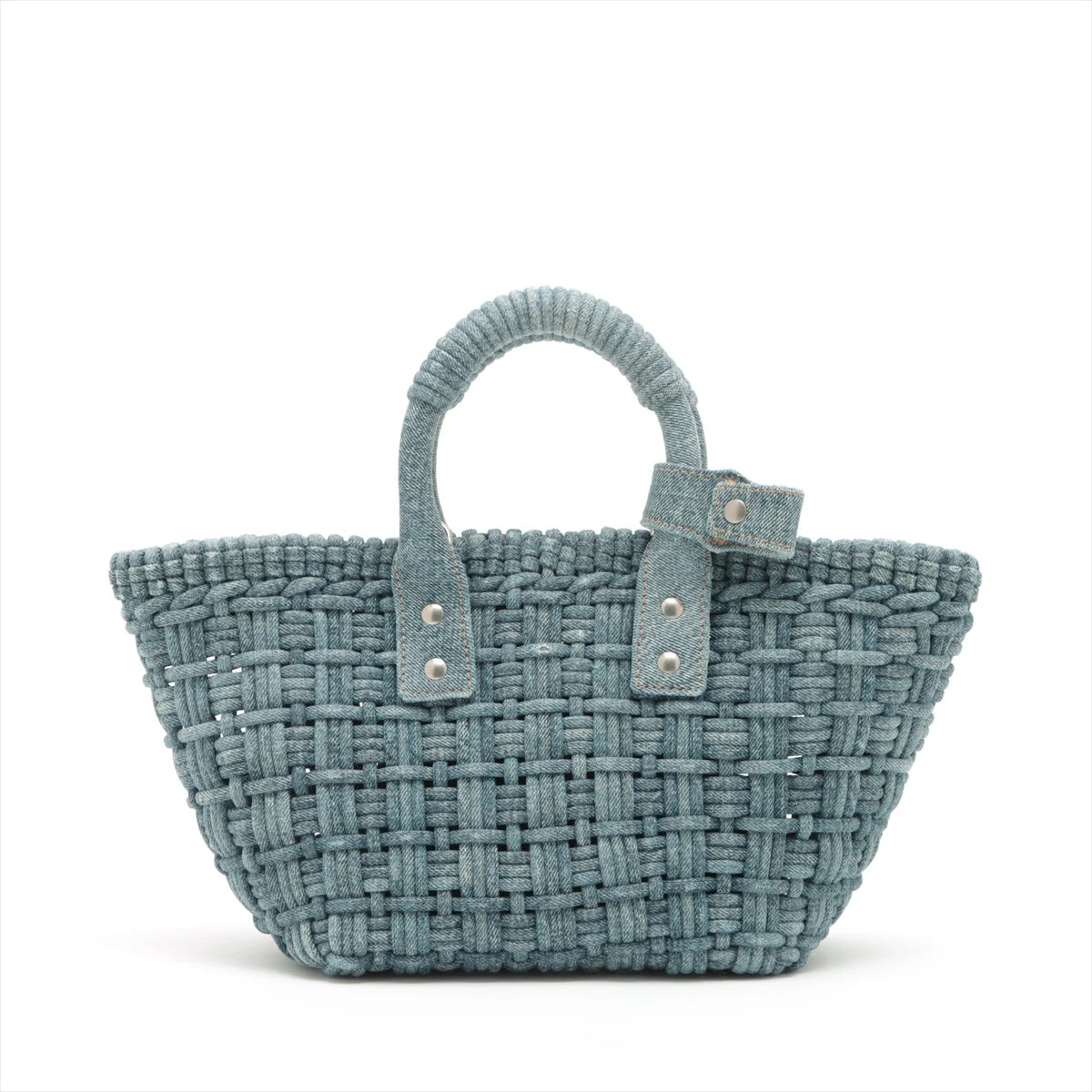 バレンシアガ☆アップサイクル デニム ハンドルバッグ デニム BALENCIAGA(バレンシアガ) バッグ・カバン(レディース