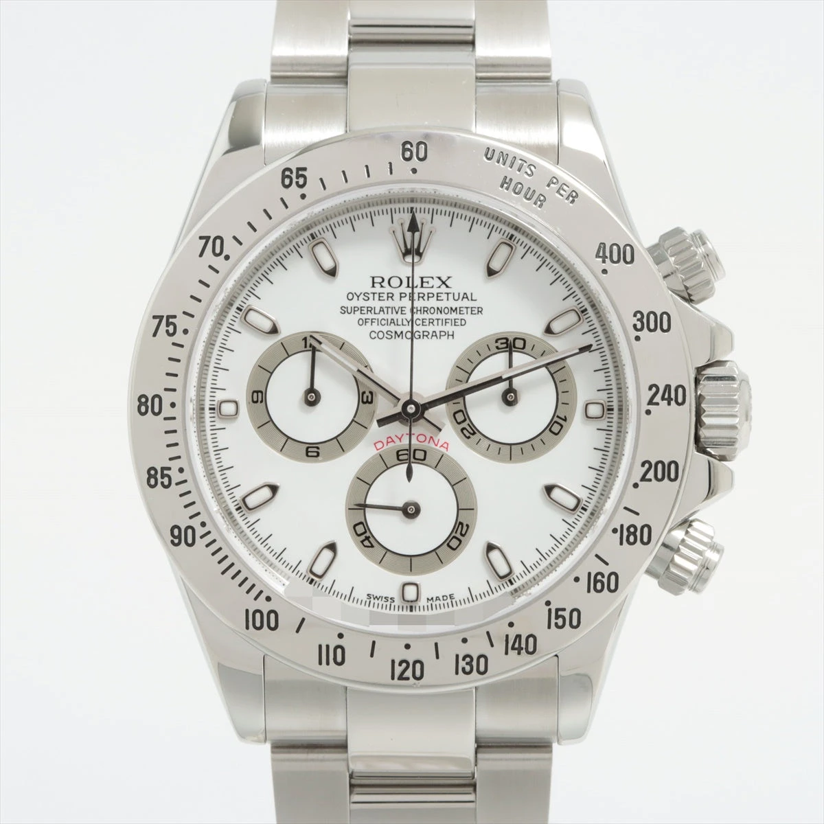 ロレックス デイトナ 116520 SS AT 白文字盤