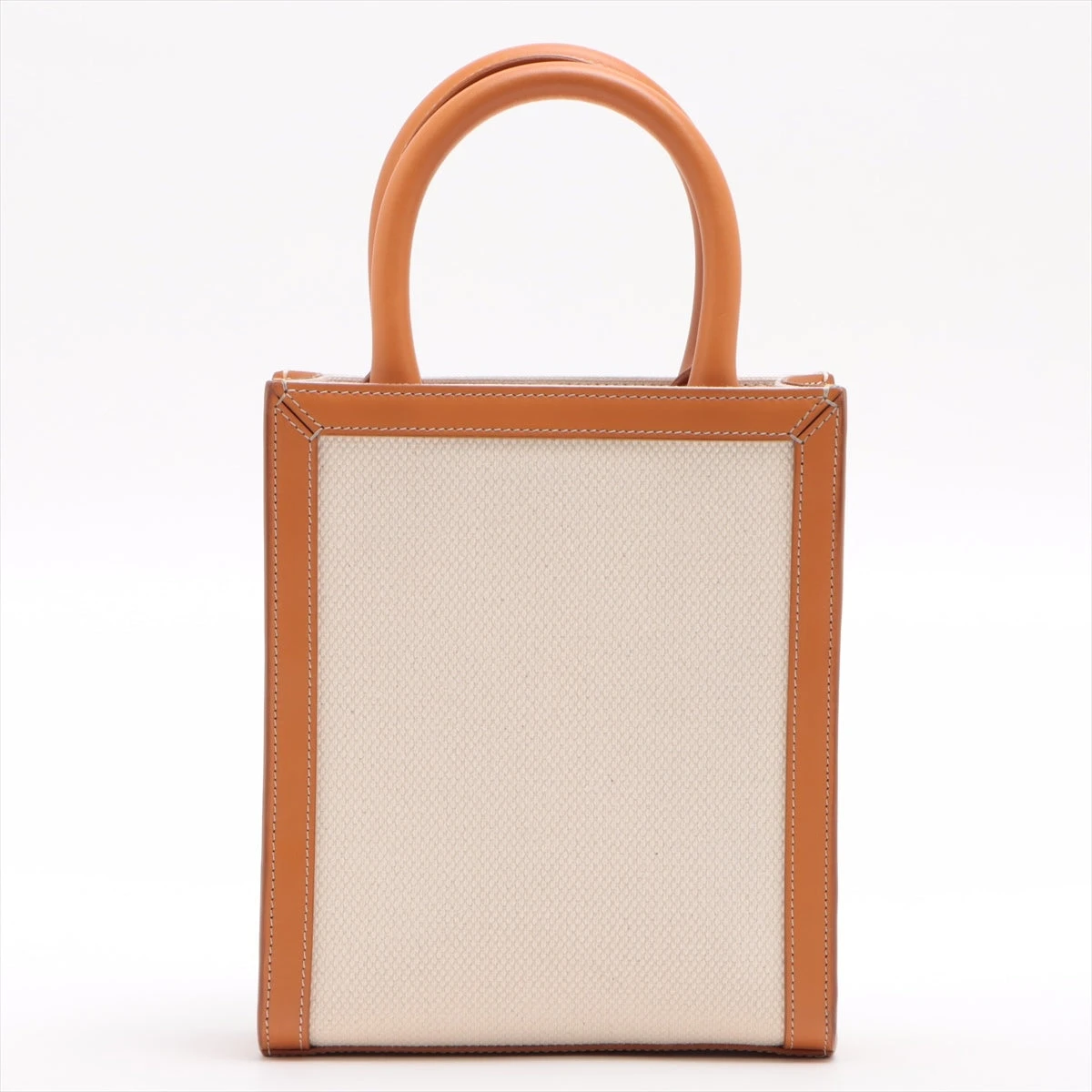 セリーヌ ミニバーティカルカバ キャンバス×レザー 2WAYショルダー