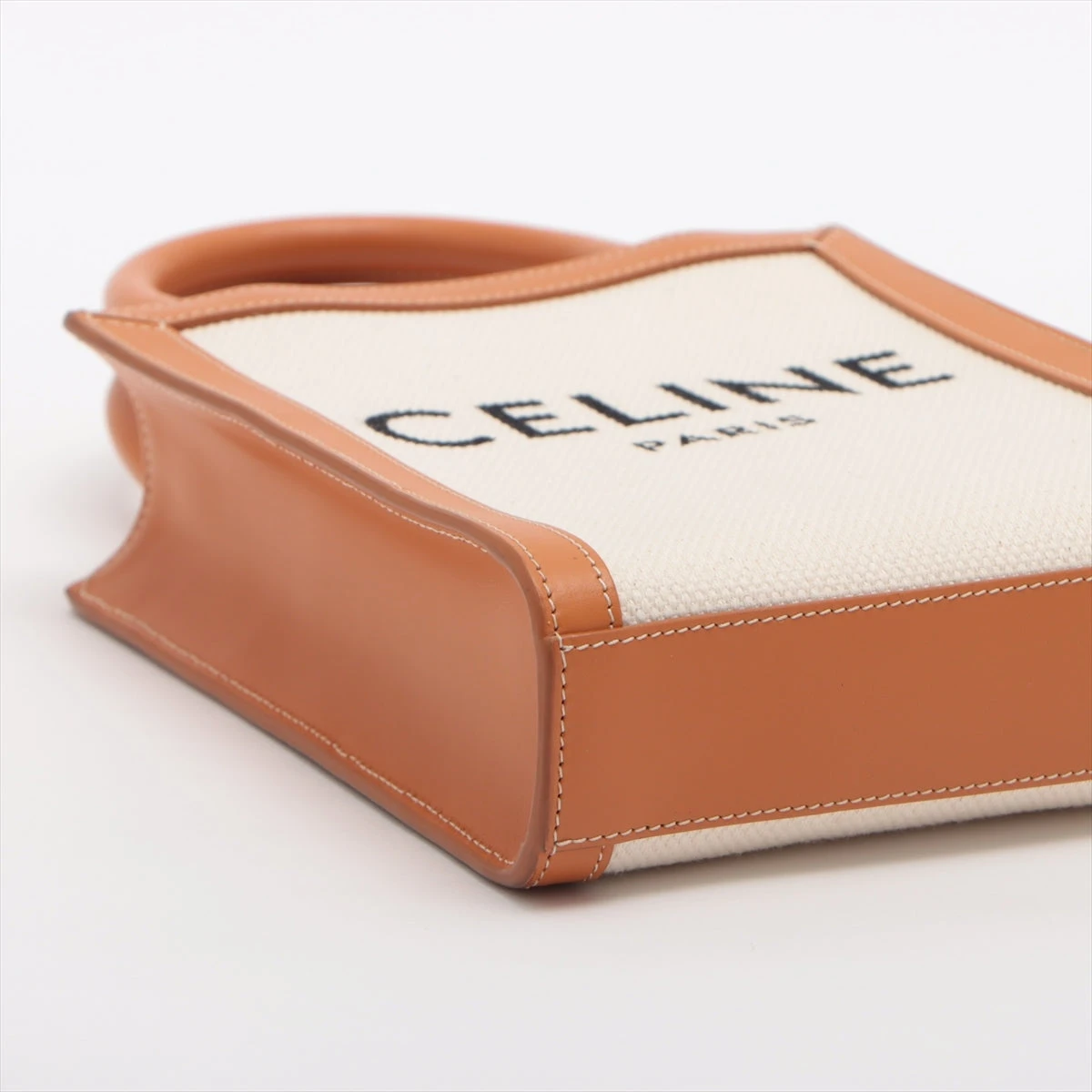 CELINE セリーヌ バック　ミニバーティカルカバ キャンバス CABAS（CELINE） セリーヌ ミニ バーティカル カバ ショルダーバッグ