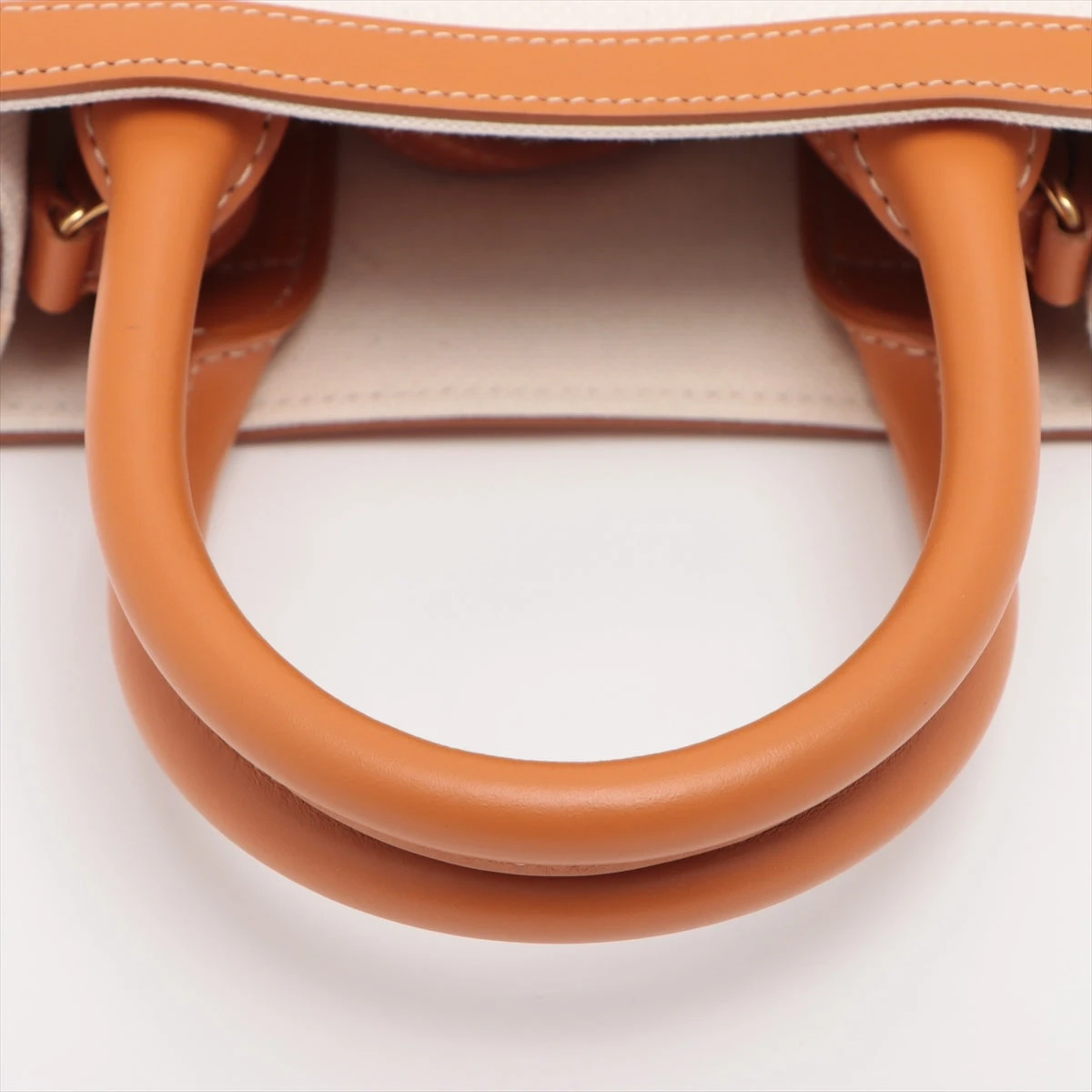 セリーヌ ミニバーティカルカバ キャンバス×レザー 2WAYショルダー