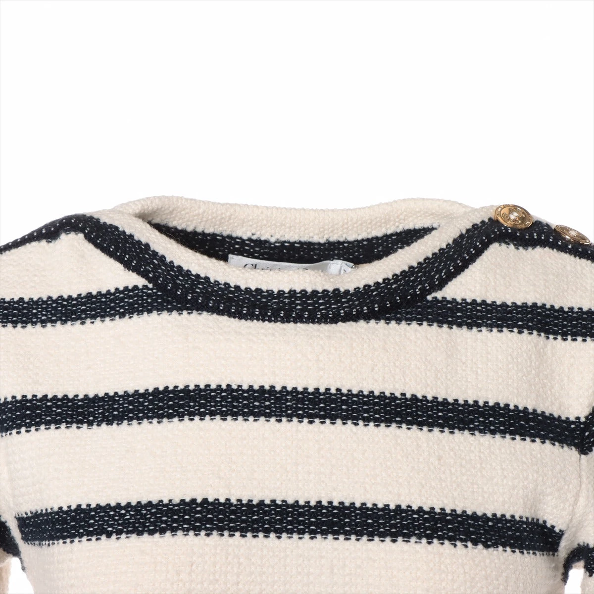 クリスチャンディオール 23SS コットン×ウール ワンピース I38