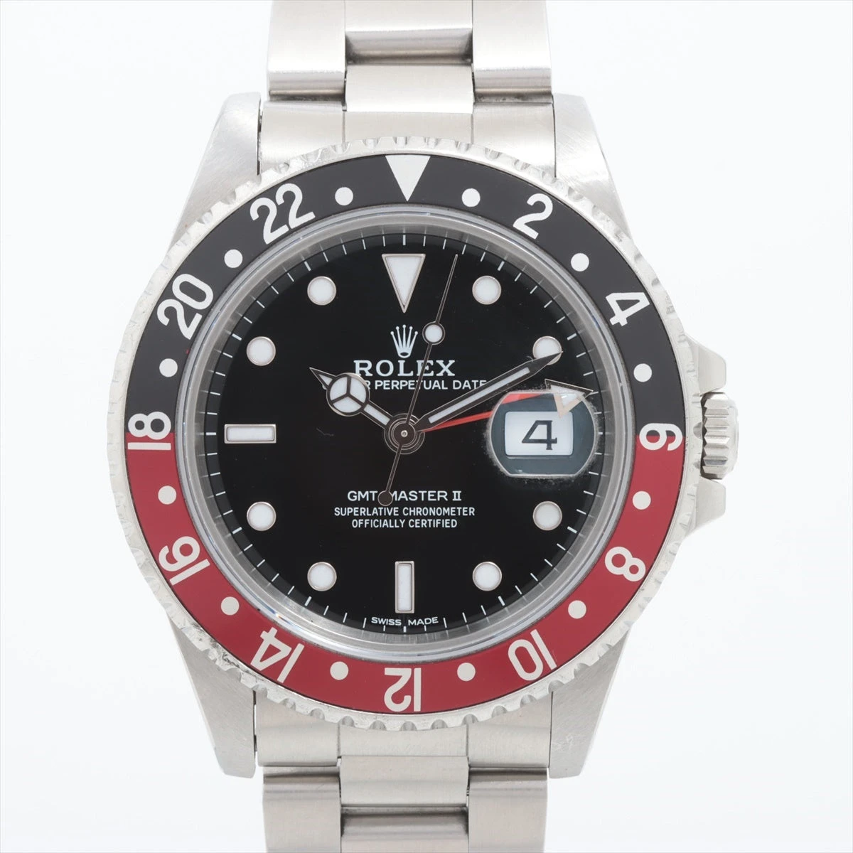 ロレックス GMTマスター Ⅱ 16710 SS AT 黒文字盤