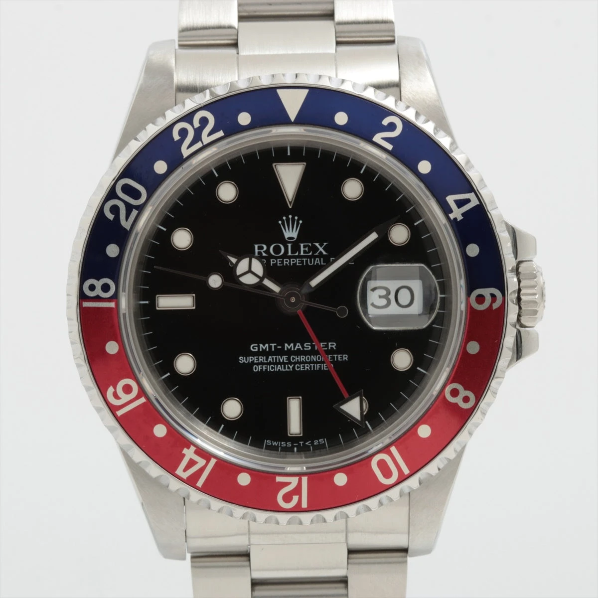 ロレックス GMTマスター Ⅰ 16700 SS AT 黒文字盤