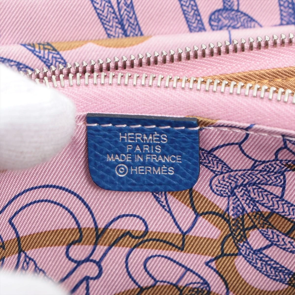 エルメス アザップコンパクト シルクイン ヴォーエプソン コイン