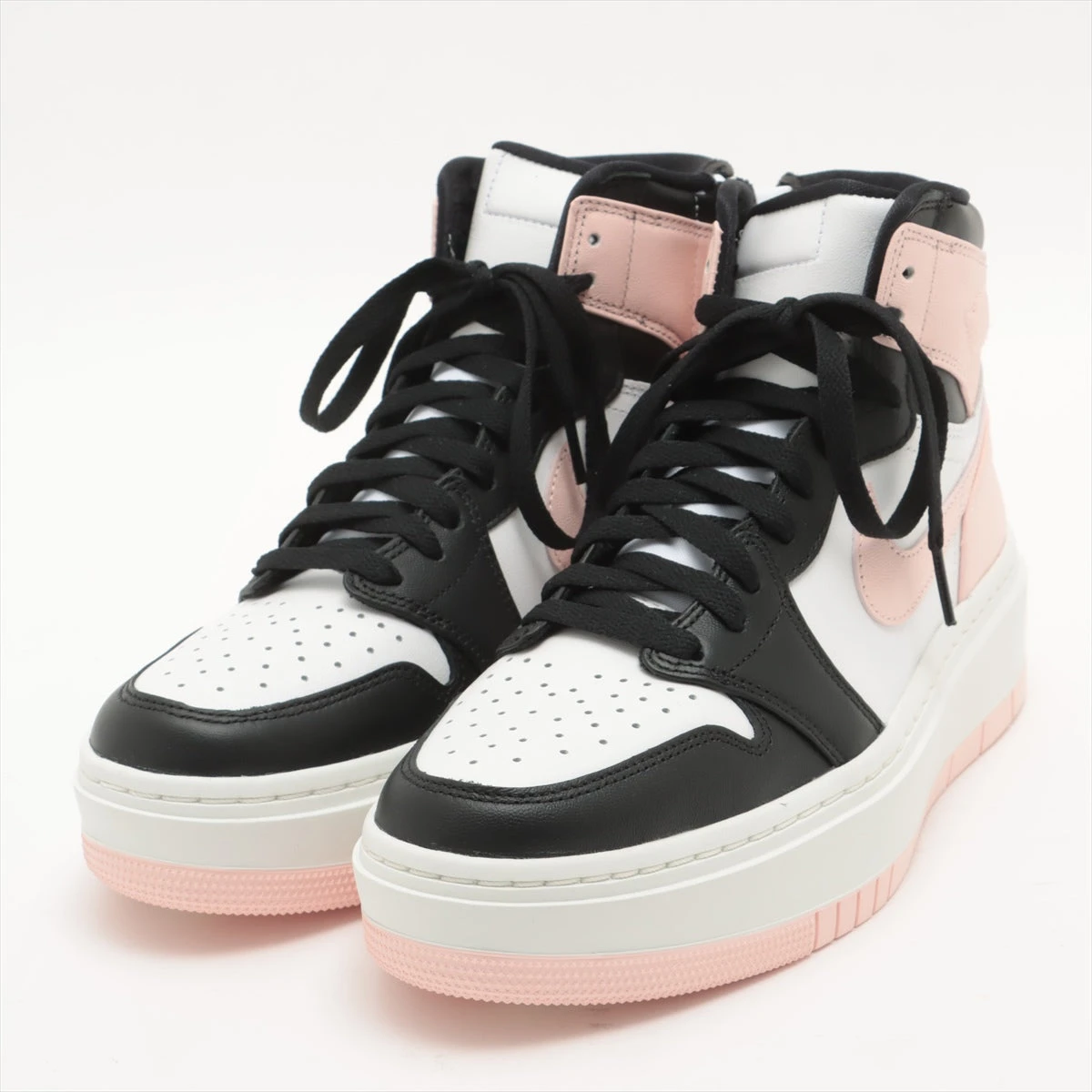 大人も着やすいシンプルファッション AIR ナイキ JORDAN 27cm ハイカットスニーカー レザー 1 シューズ(女性用)