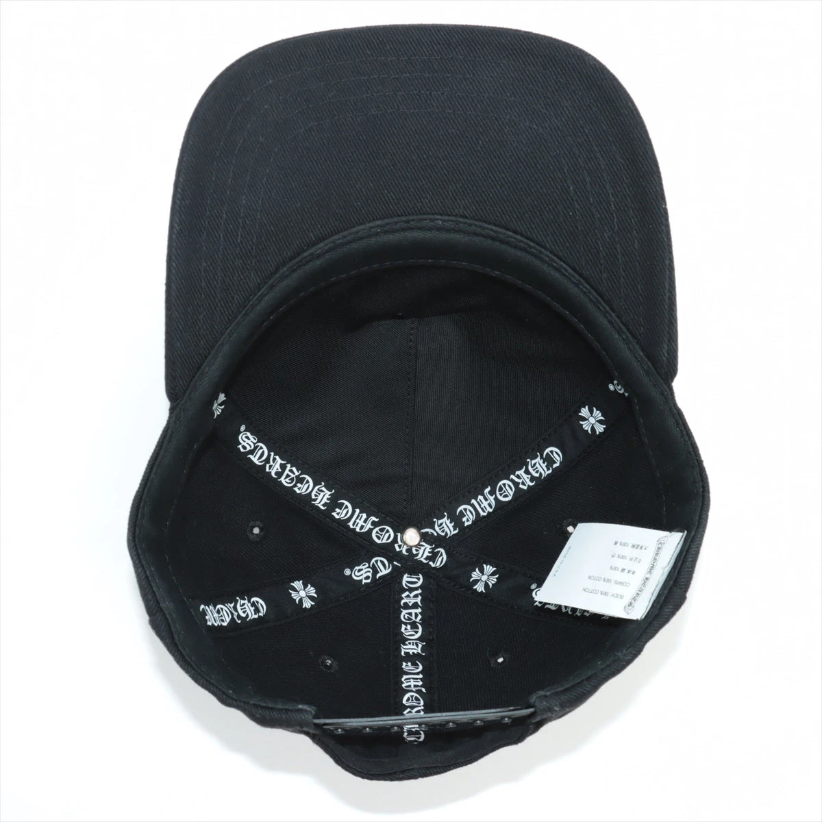 CHROME HEARTS ブラック トラッカー　キャップ　ホースシュー　美品 CHROME HEARTS クロムハーツ BASEBALL TRUCKER CAP ホースシュー