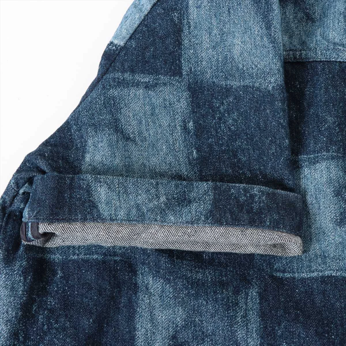 VUITTON 21AW デニム シャツ L メンズ ネイビー系 RM212M LOUIS デニム