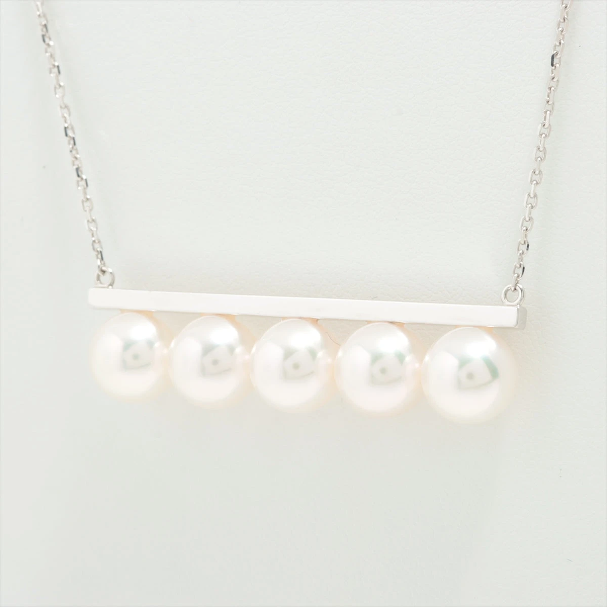 【専用】極美品⭐︎TASAKI タサキ バランス シグネチャーネックレス WG バランス シグネチャー ネックレス P-15884-18KWG|ネックレス
