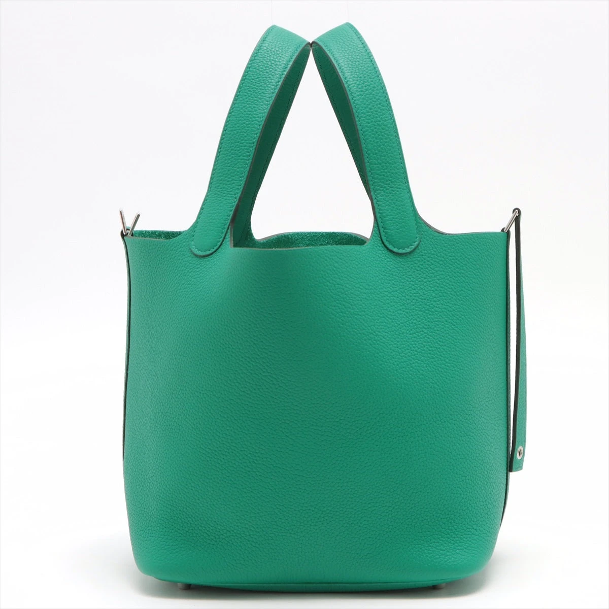 エルメス Hermes ピコタンロック PM ヴェールジェイド　シルバー金具 エルメス Hermes ピコタンロック PM ヴェールジェイド シルバー金具