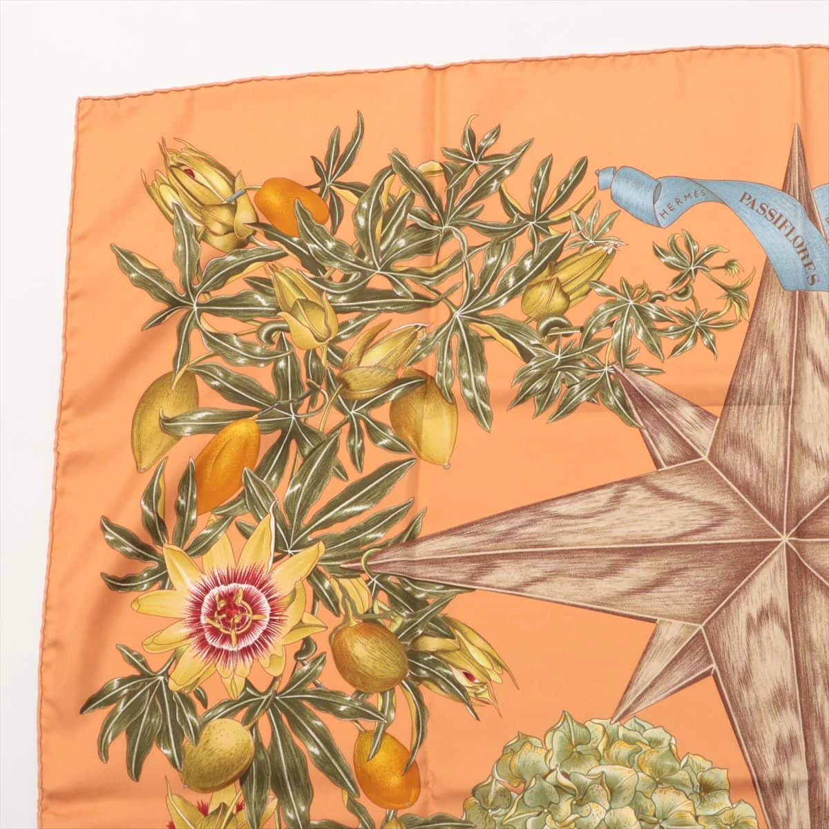 エルメス カレ90 PASSIFLORES パッションフラワー スカーフ