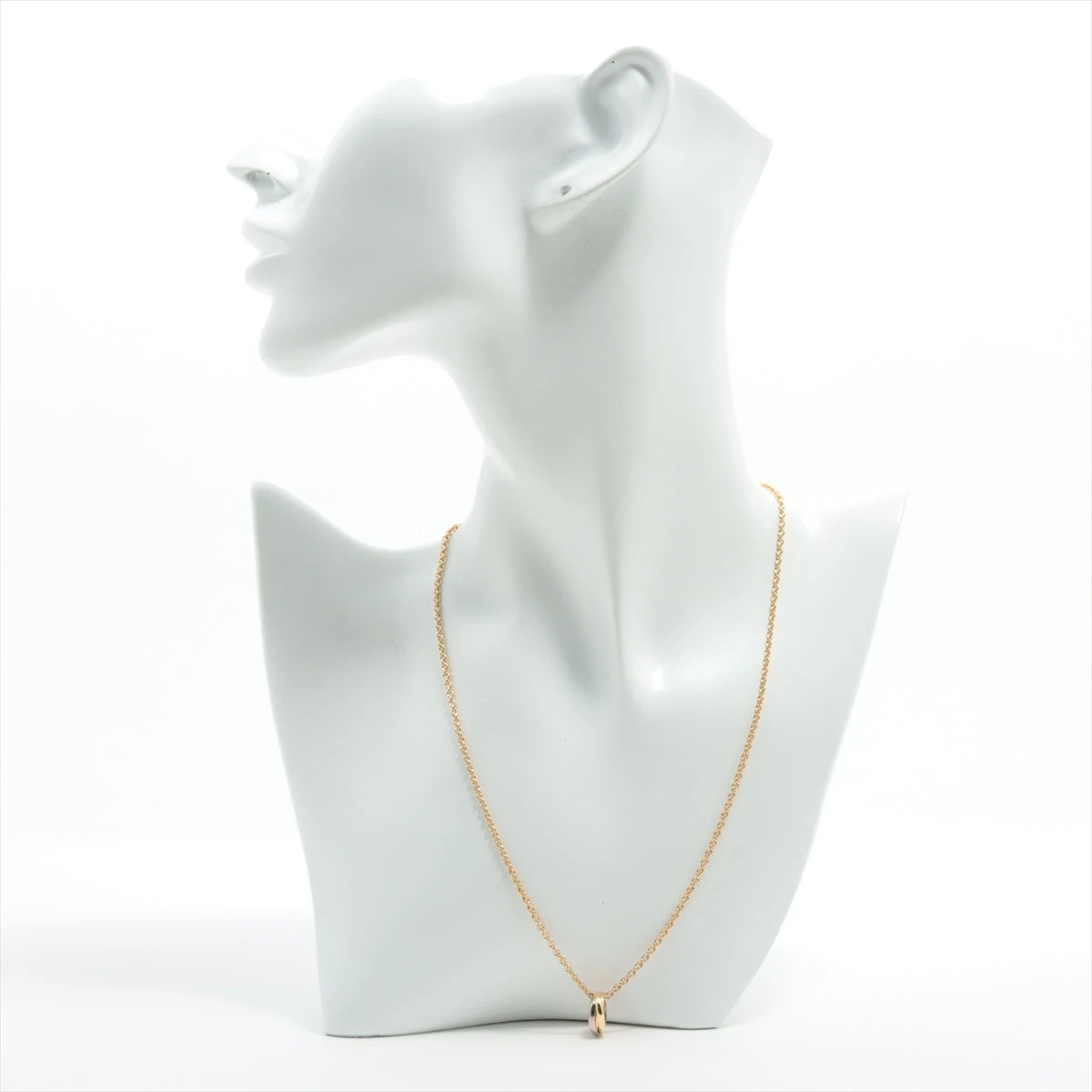 カルティエ ベビートリニティ ネックレス 750(YG×PG×WG) 8.9g AP032481