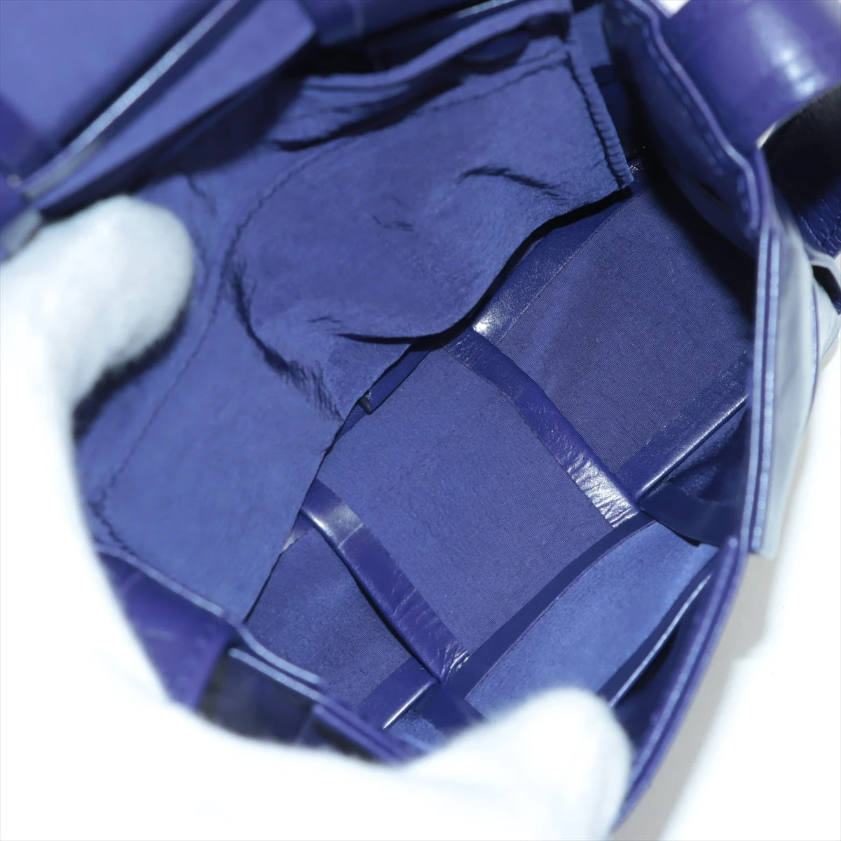 ボッテガヴェネタ マキシイントレチャート キャンディ カセット レザー