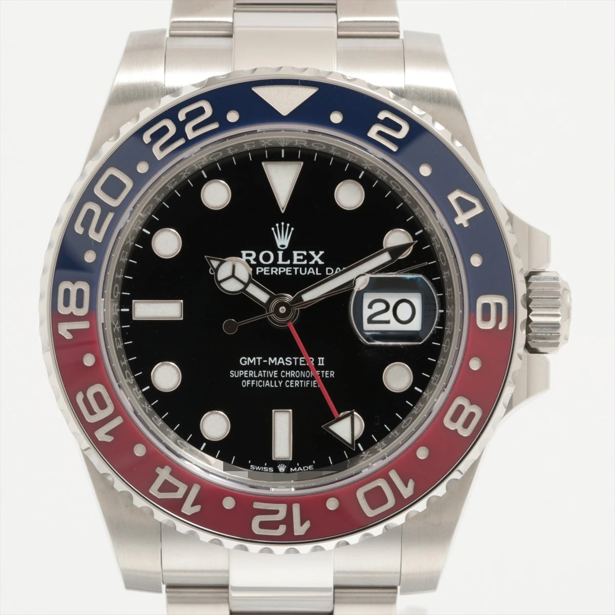 ロレックス GMTマスター Ⅱ 126710BLRO SS AT 黒文字盤 あまりごま2
