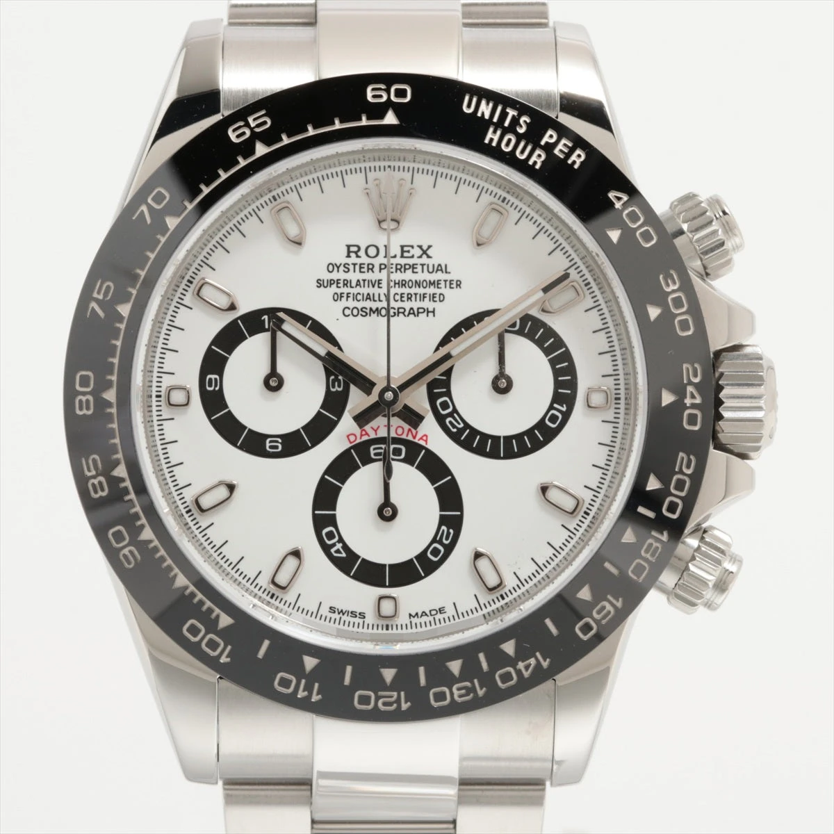 ロレックス デイトナ 116500LN SS AT 白文字盤 あまりごま2 AP032444