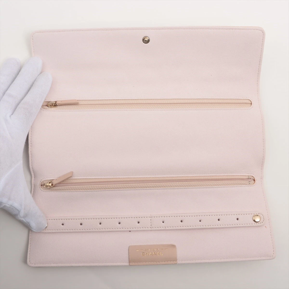 CHANEL マトラッセ 2.55 ピンク アクセサリーポーチ ジュエリーケース