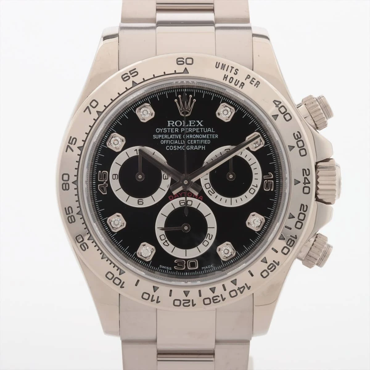 ロレックス コスモグラフデイトナ 116509G 750 AT 黒文字盤 あまりごま1