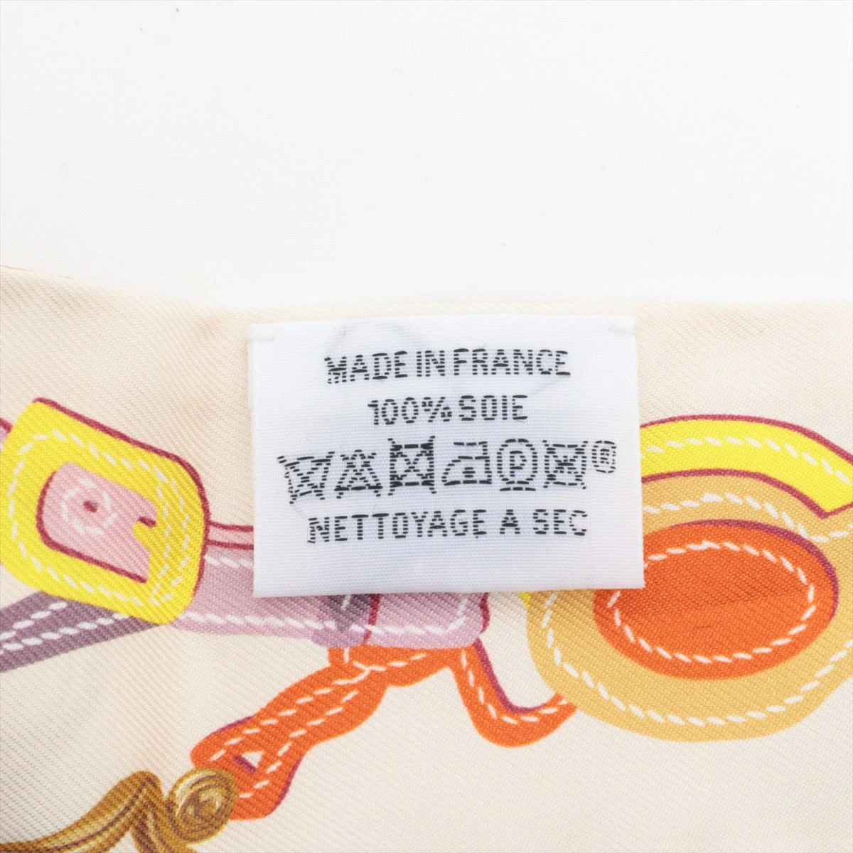 エルメス ツイリー BRIDES DE GALA 式典用馬勒 オレンジ エルメス ツイリー BRIDES de GALA 式典用馬勒 スカーフ シルク