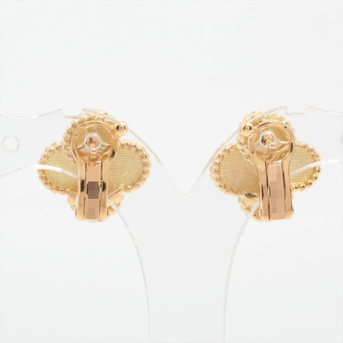 ヴァンクリーフ＆アーペル ヴィンテージ アルハンブラ ピアス Van Cleef ＆ Arpels 美品 ヴァンクリーフ & アーペル