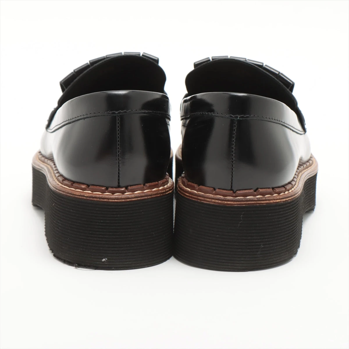 Tod's トッズ チェーンリンク ローファー | ブラック | FARFETCH JP