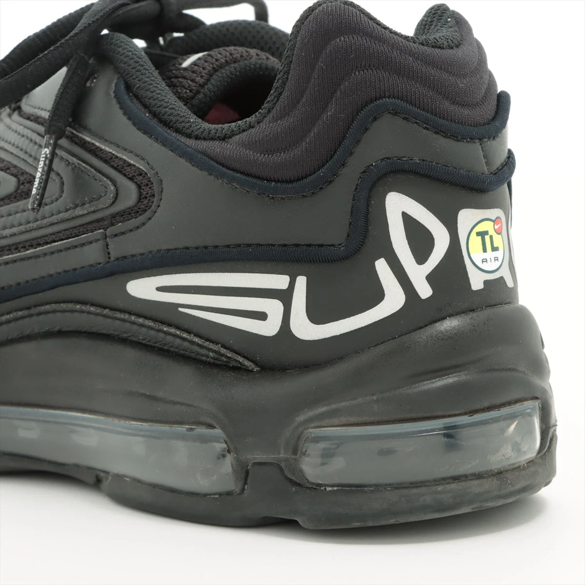 ナイキ×シュプリーム AIR MAX 98 メッシュ×レザー スニーカー 27.5cm  