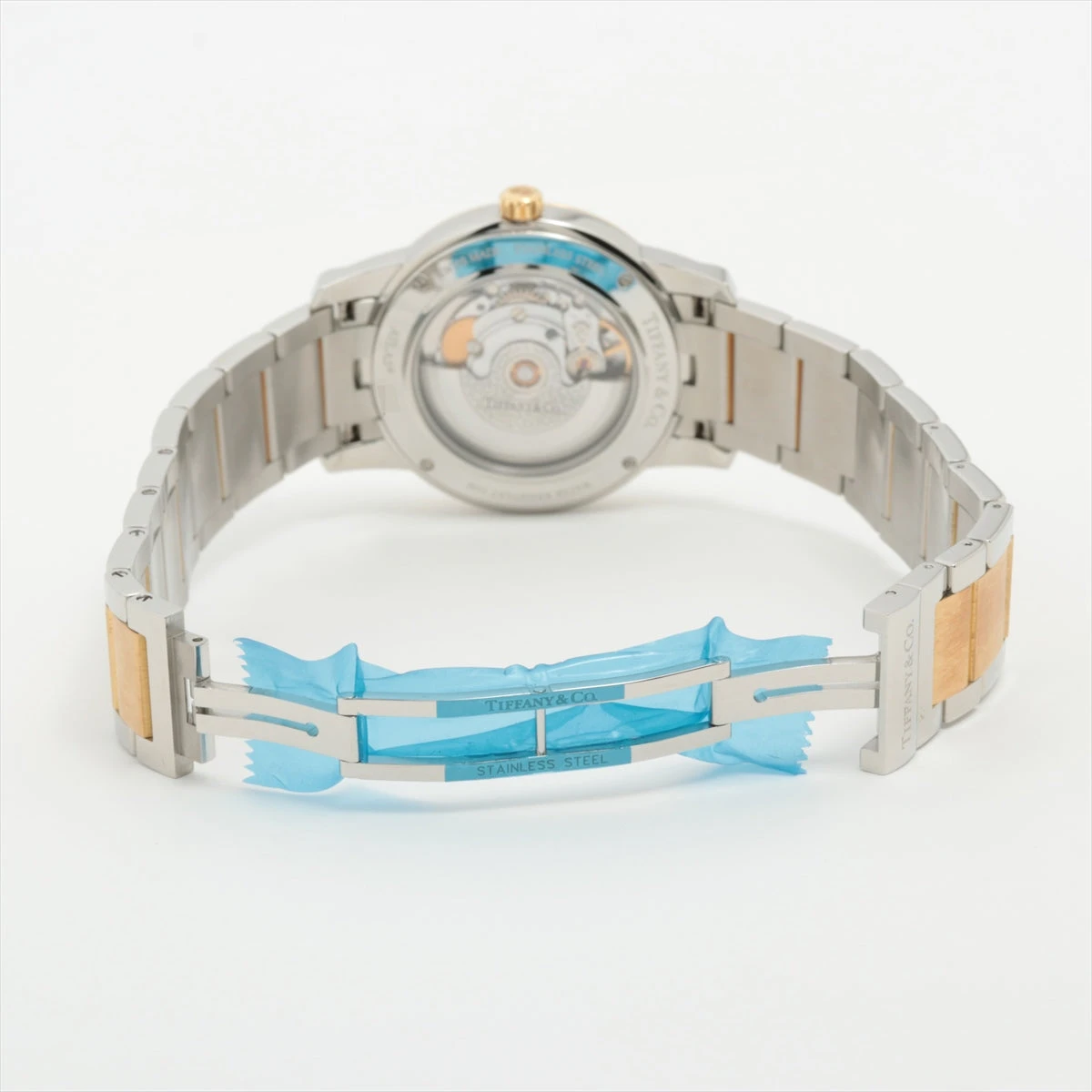 ティファニー アトラスドーム Z1800.68.15A21A00A SS×YG AT 白文字盤