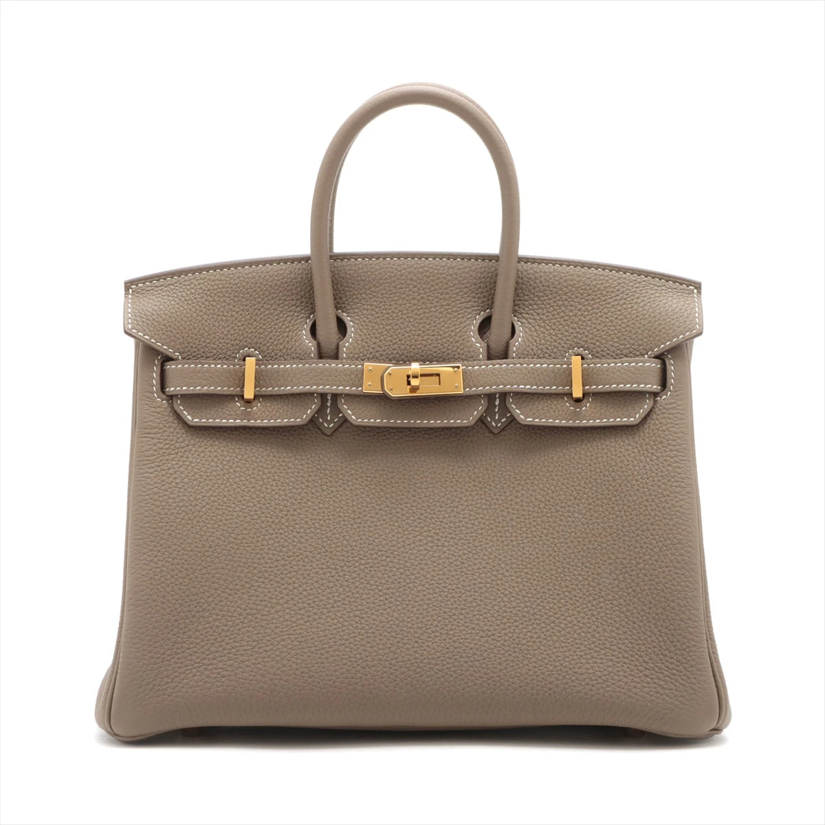 エルメス バーキン25 トゴ エトゥープ ゴールド金具 D:2019年