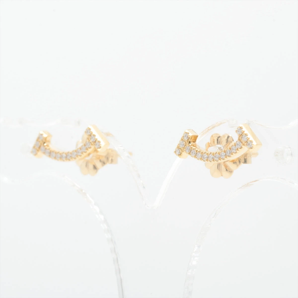 ティファニースマイルピアス ティファニー T スマイル ピアス ピンク サファイヤ ローズ