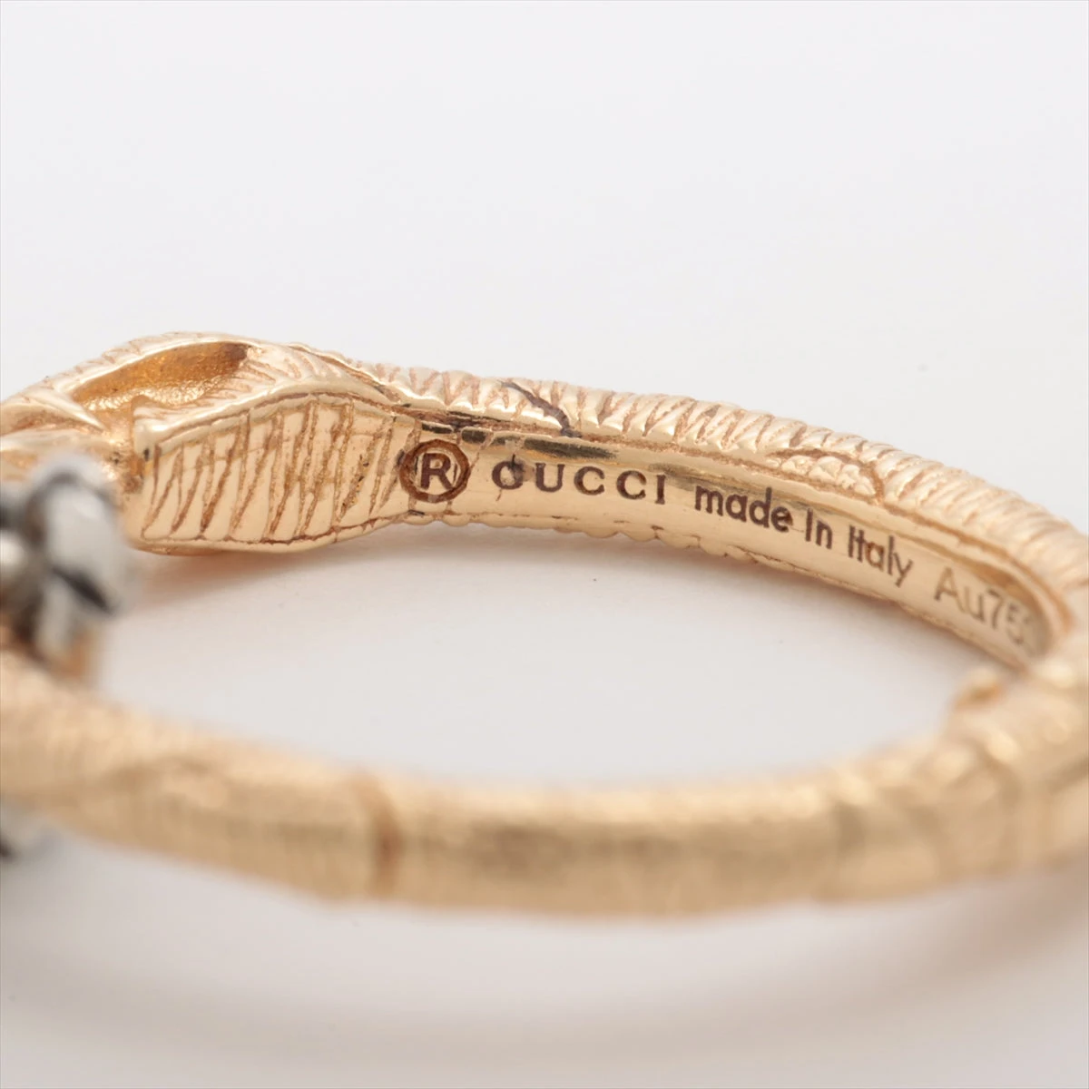 グッチ ウロボロス ネックレス 925×750 17.9g ゴールド×シルバー