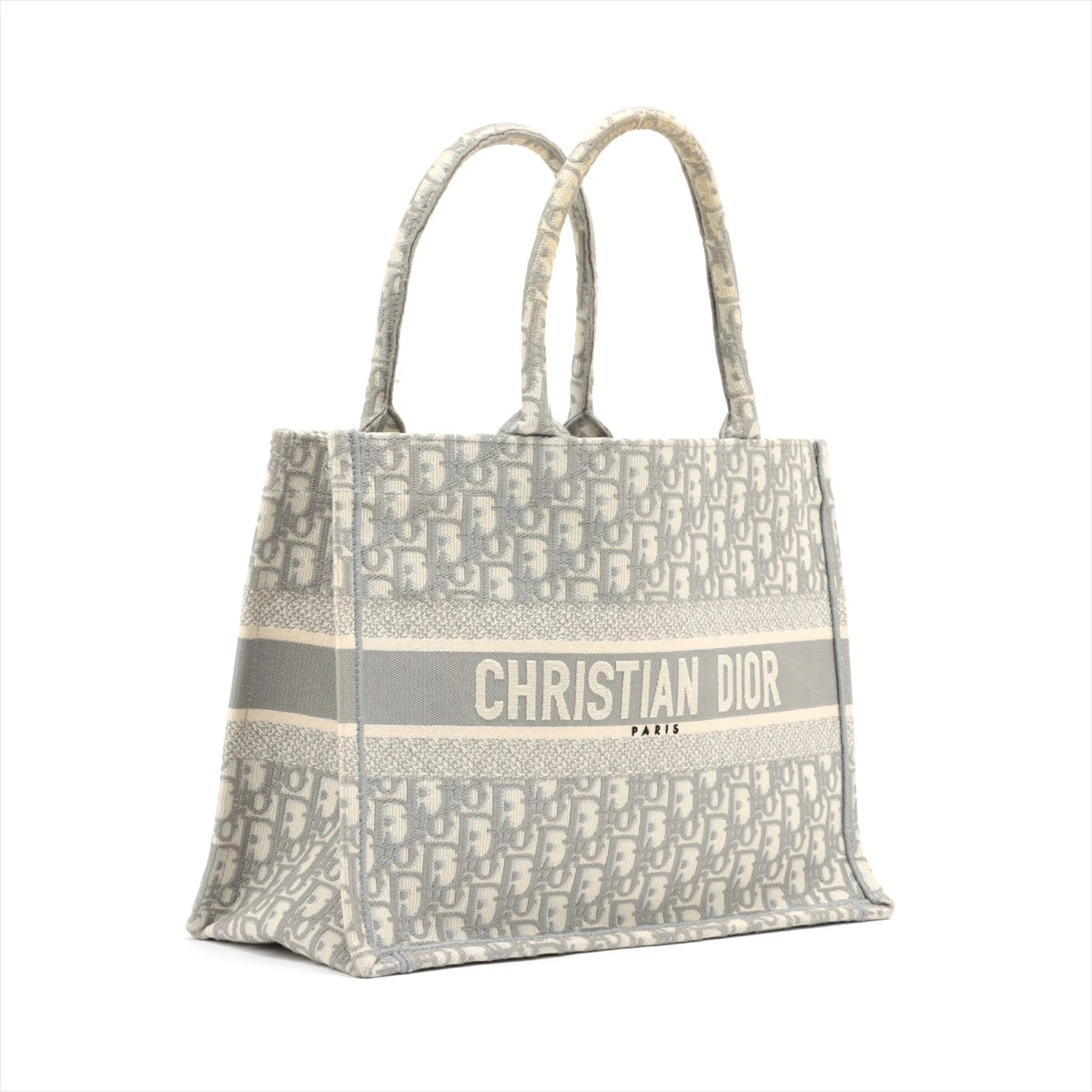 【人気】ディオール オブリーク ブックトート ミディアムバッグ グレー13M94 Christian Dior クリスチャンディオール オブリーク ブック