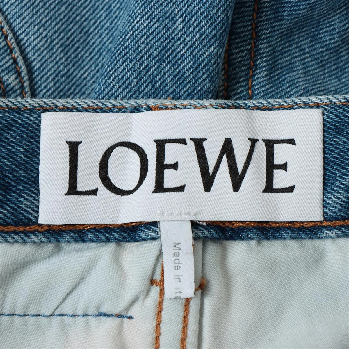 LOEWE 刺繍デザイン ハイウエストデニム34 LOEWE 刺繍デザイン ハイウエストデニム34
