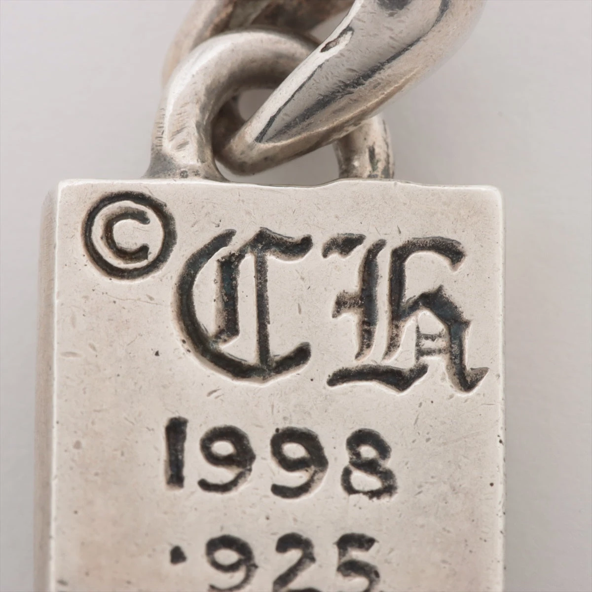 クロムハーツ フレームドハート ペンダントトップ 925 4.9g AP035240