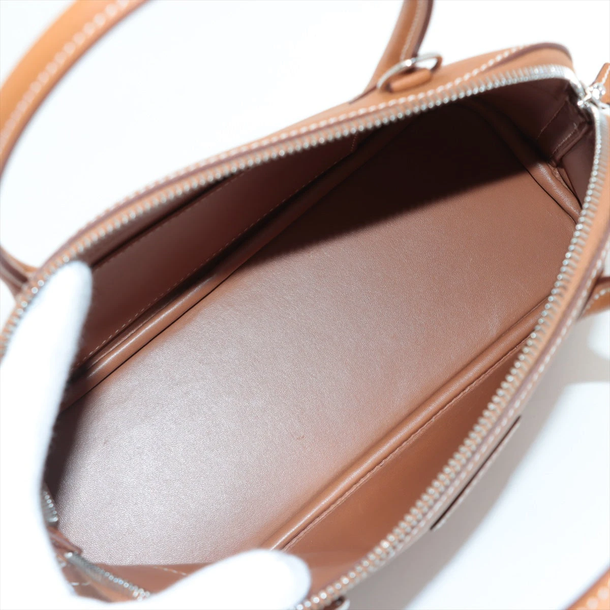 エルメス ボリード27 ヴォーエプソン ゴールド シルバー金具 Z:2021年