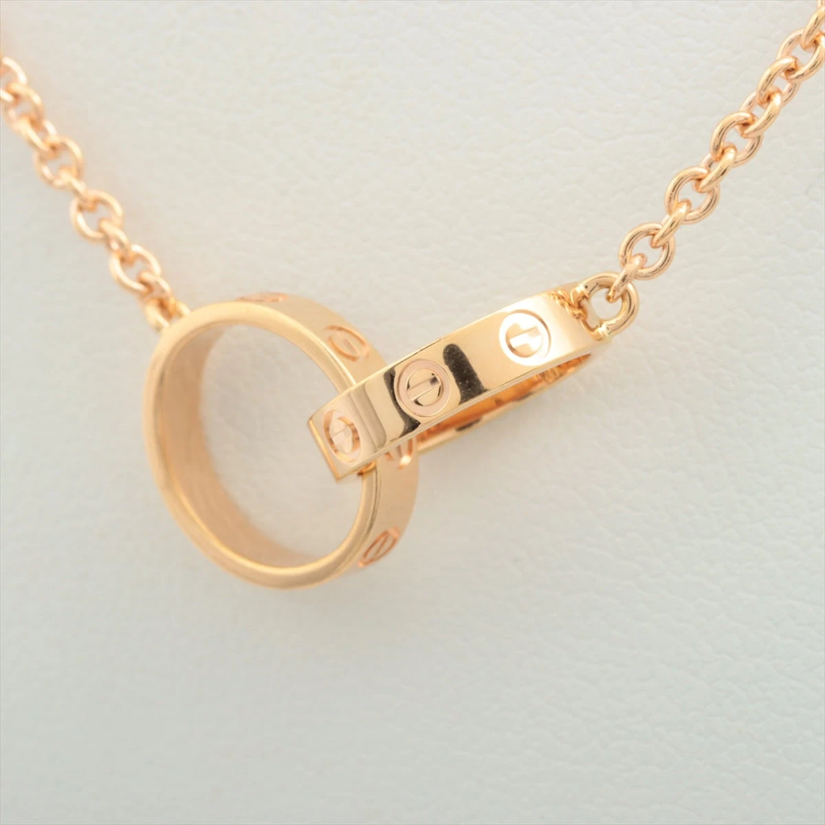 カルティエ ベビーラブ ネックレス 750(PG) 6.7g CRB7212300 A2019555  